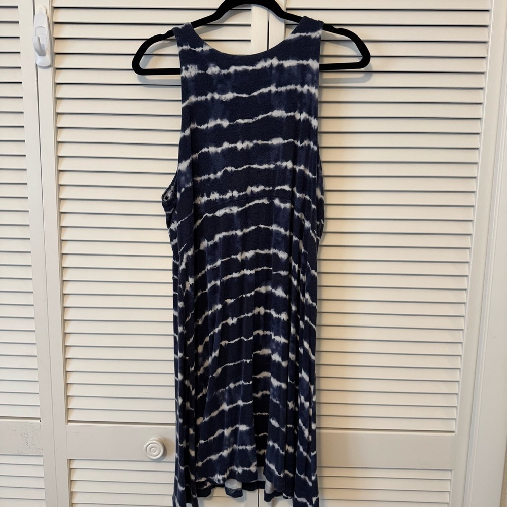 Athleta Santorini Thera Print Tie Dye Dress Size XL - Picture 5 of 9